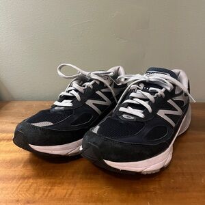 New Balance 990v6 Athletic Sneaker Men Size 8.5 2E Wide Navy Blue